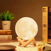 Image of Dream Moon Lamps: 16 Colors Night Light with Touch and Remote (5.9inch/15cm) - Dream Moon Lamps
